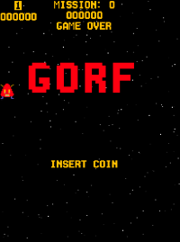 Carátula de Gorf