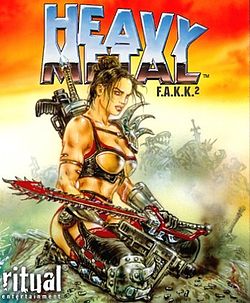 Carátula de Heavy Metal: F.A.K.K.2