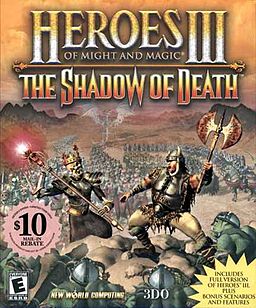 Carátula de Heroes of Might and Magic III: The Shadow of Death