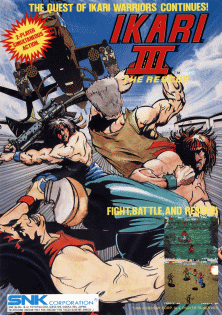 Carátula de Ikari III: The Rescue