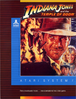 Carátula de Indiana Jones and the Temple of Doom
