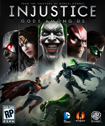 Carátula de Injustice: Gods Among Us