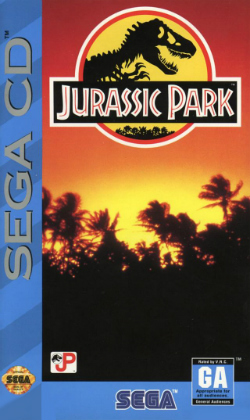 Carátula de Jurassic Park (Sega CD)