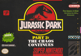 Carátula de Jurassic Park 2: The Chaos Continues