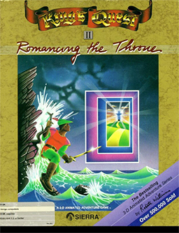 Carátula de King's Quest II: Romancing the Throne