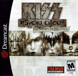 Carátula de Kiss: Psycho Circus: The Nightmare Child