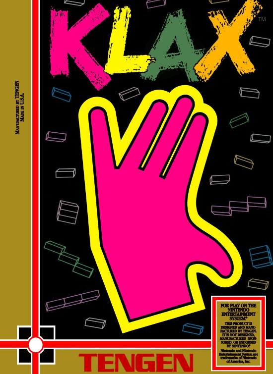 Carátula de Klax