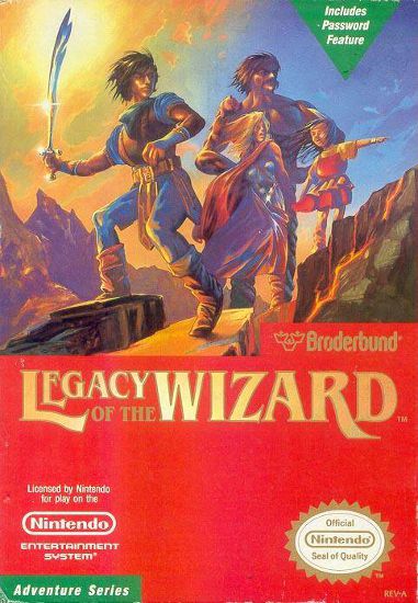 Carátula de Legacy of the Wizard
