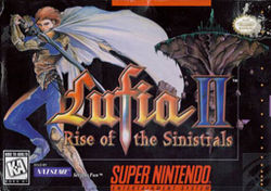 Carátula de Lufia II: Rise of the Sinistrals