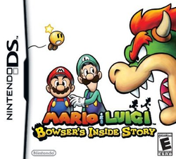Carátula de Mario & Luigi: Bowser's Inside Story