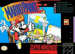 Carátula de Mario Paint