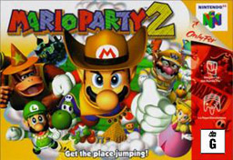 Carátula de Mario Party 2