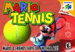 Carátula de Mario Tennis