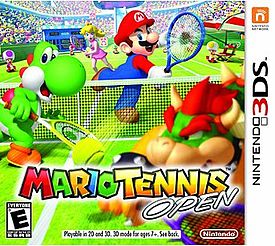 Carátula de Mario Tennis Open