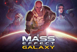 Carátula de Mass Effect Galaxy