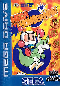 Carátula de Mega Bomberman