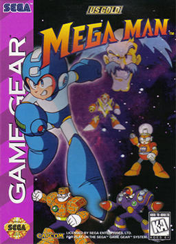 Carátula de Mega Man (Game Gear)