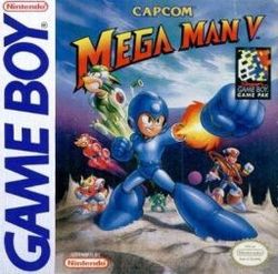 Carátula de Mega Man V (Game Boy)
