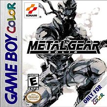 Carátula de Metal Gear Solid (2000)