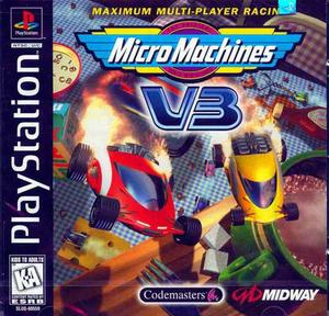 Carátula de Micro Machines V3