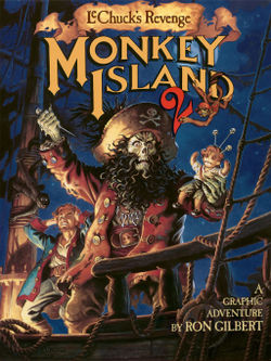 Carátula de Monkey Island 2: LeChuck's Revenge