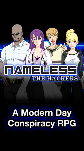 Carátula de Nameless: the Hackers RPG