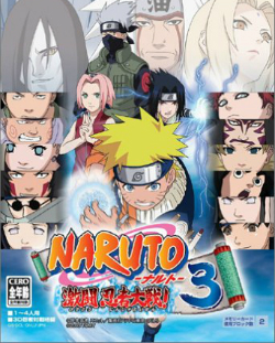 Carátula de Naruto: Gekitou Ninja Taisen! 3