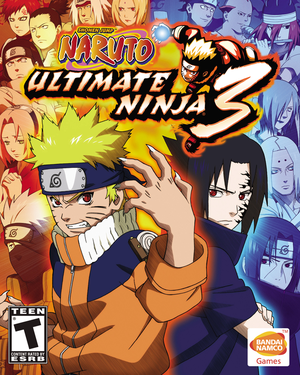 Carátula de Naruto: Ultimate Ninja 3