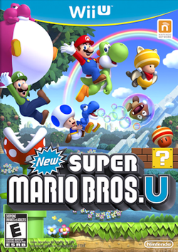 Carátula de New Super Mario Bros. U