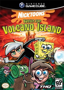 Carátula de Nicktoons: Battle for Volcano Island