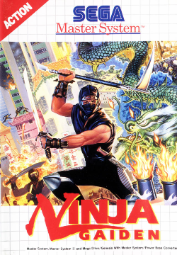 Carátula de Ninja Gaiden (Master System)