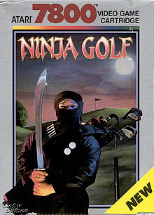 Carátula de Ninja Golf