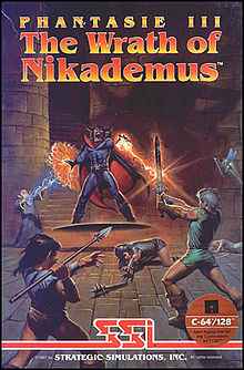 Carátula de Phantasie III: Wrath of Nikademus
