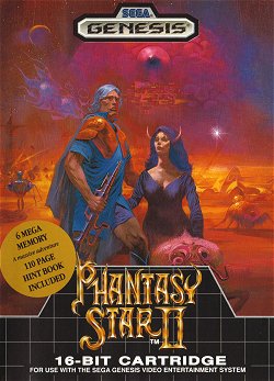 Carátula de Phantasy Star II