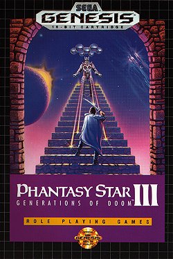 Carátula de Phantasy Star III: Generations of Doom