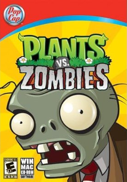 Carátula de Plants vs. Zombies