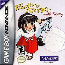 Carátula de Pocky & Rocky with Becky
