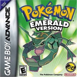 Carátula de Pokémon Emerald Version