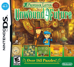 Carátula de Professor Layton and the Unwound Future