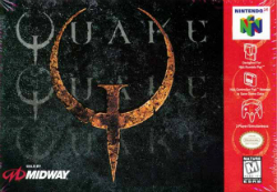 Carátula de Quake 64