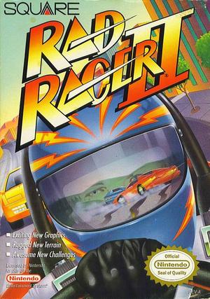 Carátula de Rad Racer II