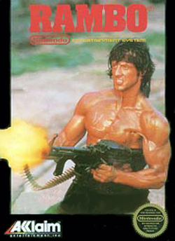Carátula de Rambo (1987)