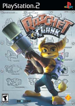 Carátula de Ratchet & Clank (2002)