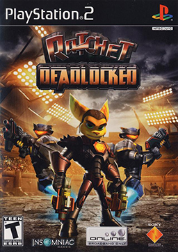 Carátula de Ratchet: Deadlocked