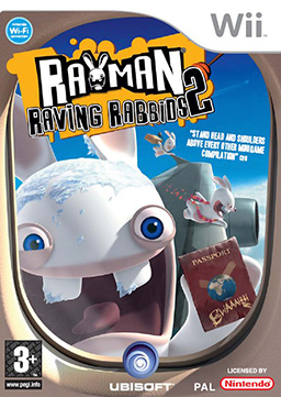Carátula de Rayman Raving Rabbids 2