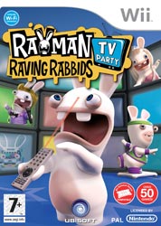 Carátula de Rayman Raving Rabbids: TV Party