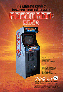 Carátula de Robotron: 2084