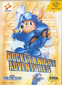 Carátula de Rocket Knight Adventures