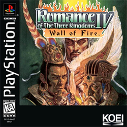 Carátula de Romance of the Three Kingdoms IV: Wall of Fire