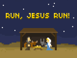 Carátula de Run Jesus Run a.k.a. The 10 Second Gospel